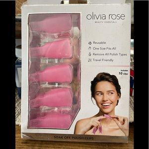 Olivia Rose Soak Off Polish Clips